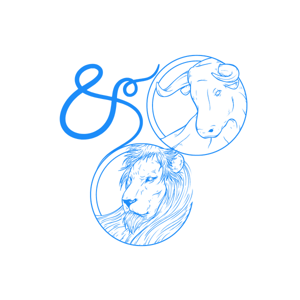 Signo zodiacal Leo y signo zodiacal Tauro