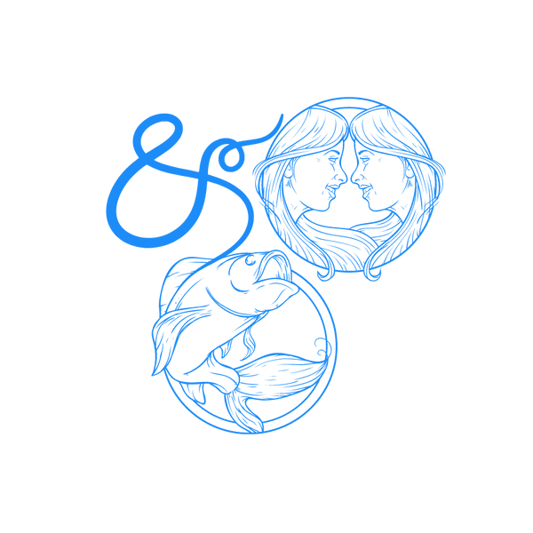 El signo zodiacal de Géminis y el signo zodiacal de Piscis
